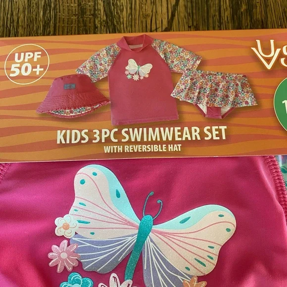 NWT KIDS 3 piece swimwear set - Picture 5 of 7